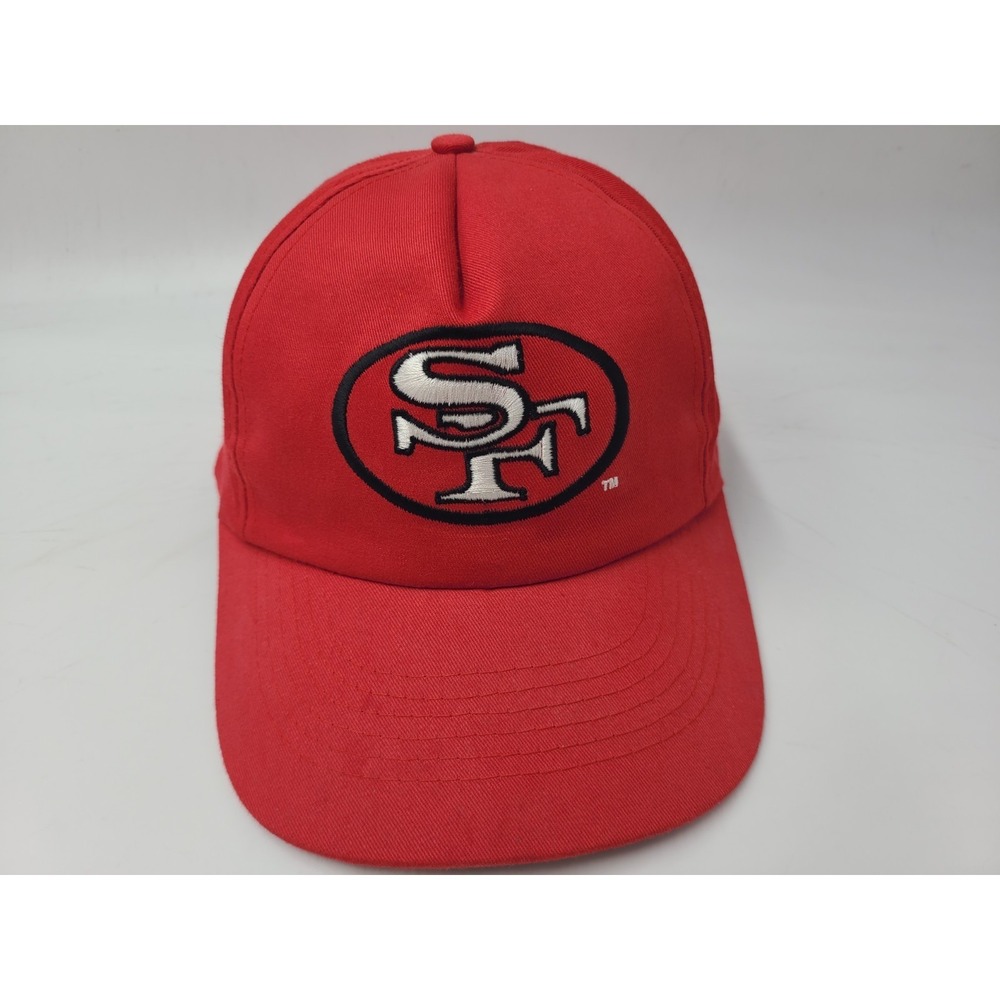 Vintage San Francisco 49ers Team NFL Snapback Hat Cap Men Women NFL Football Red